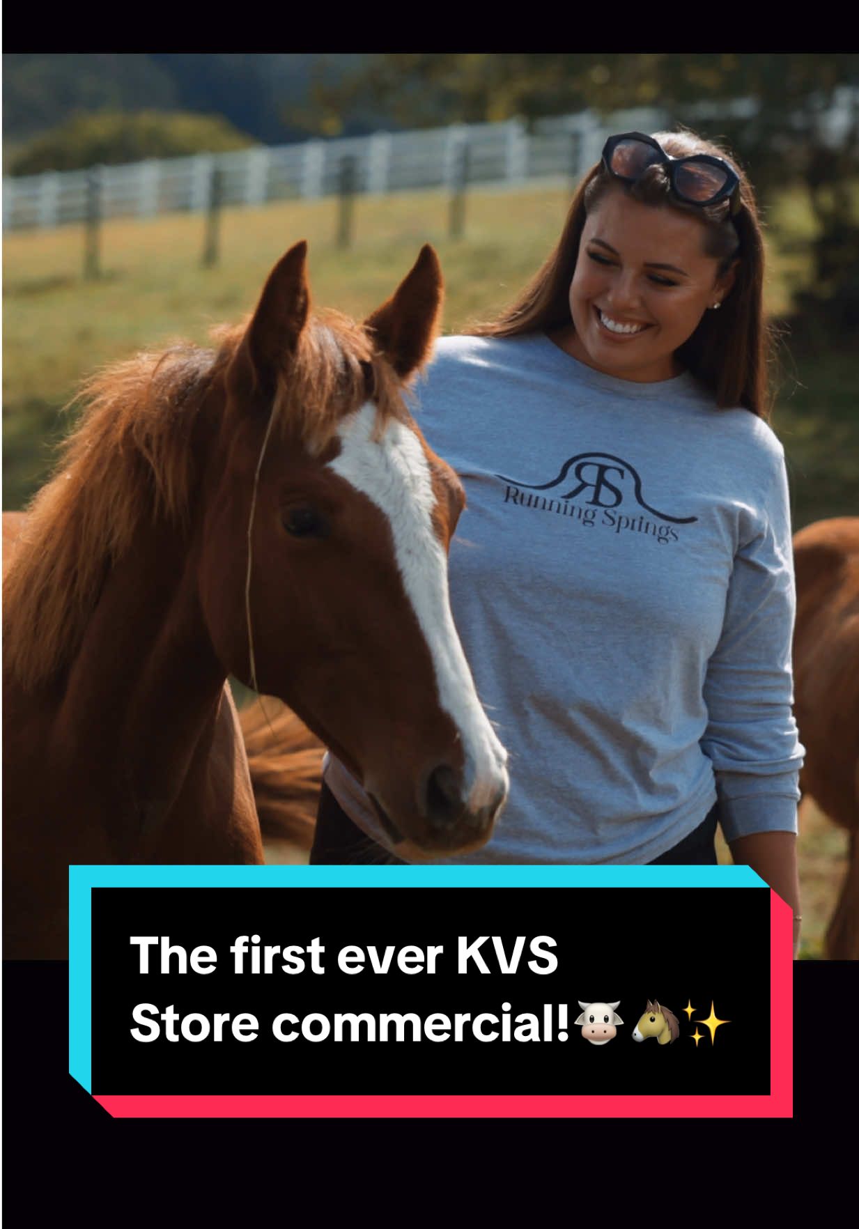 The first ever KVS Store commercial!🐮🐴✨