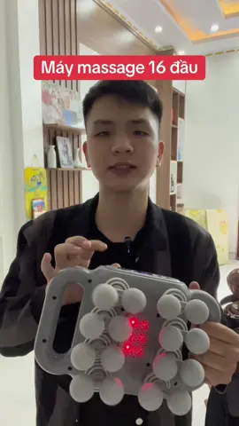 Máy massage 16 đầu đa năng #maymassagecamtay #maymassage #massagetoanthan #xuhuong 