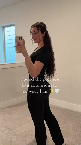 #extensions #wavyhair #hairtok #tiktokshop 