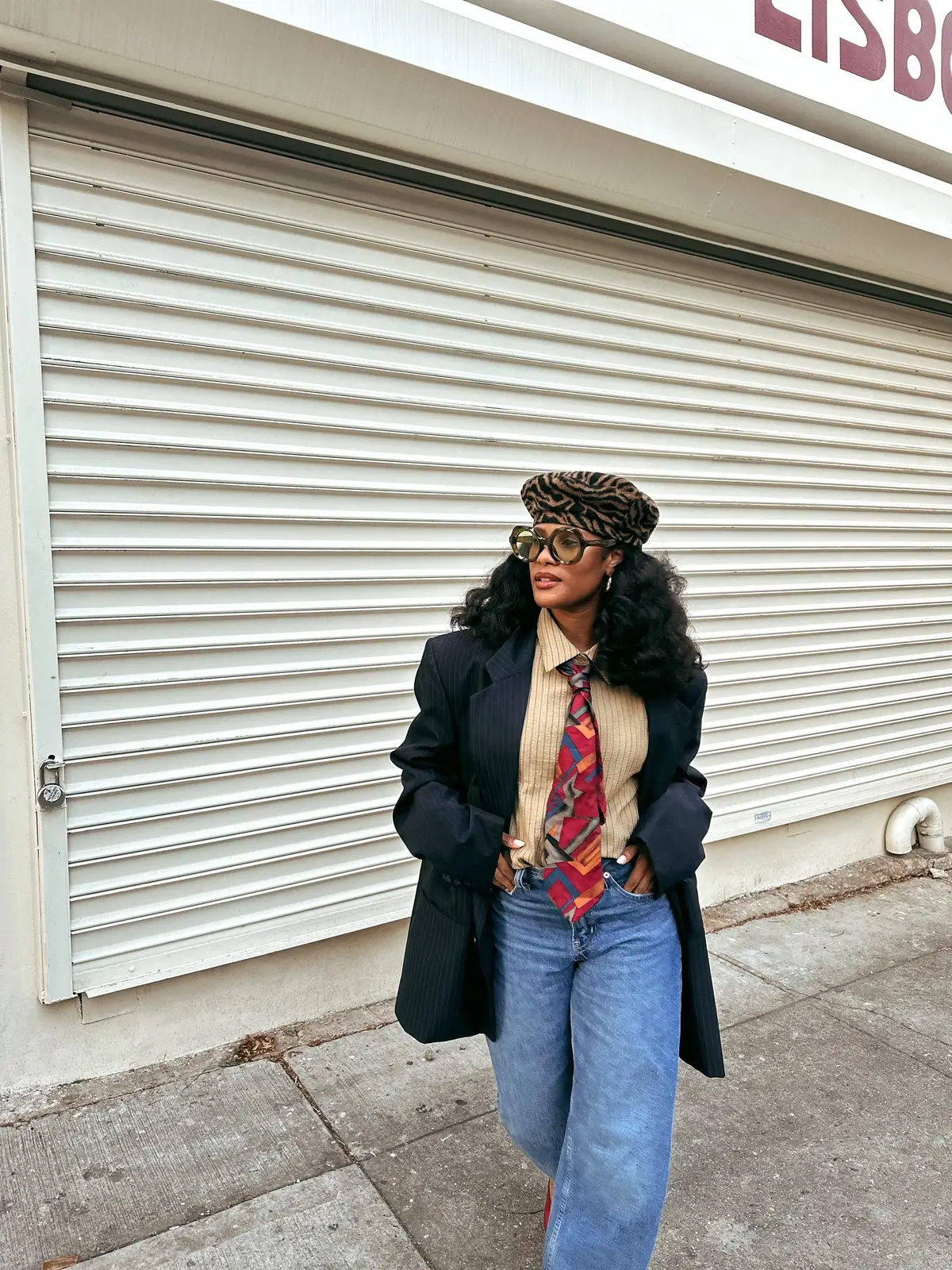 I had 10 minutes to get dressed. I always say when you know your personal style whatever you throw on will always feel right 🚂