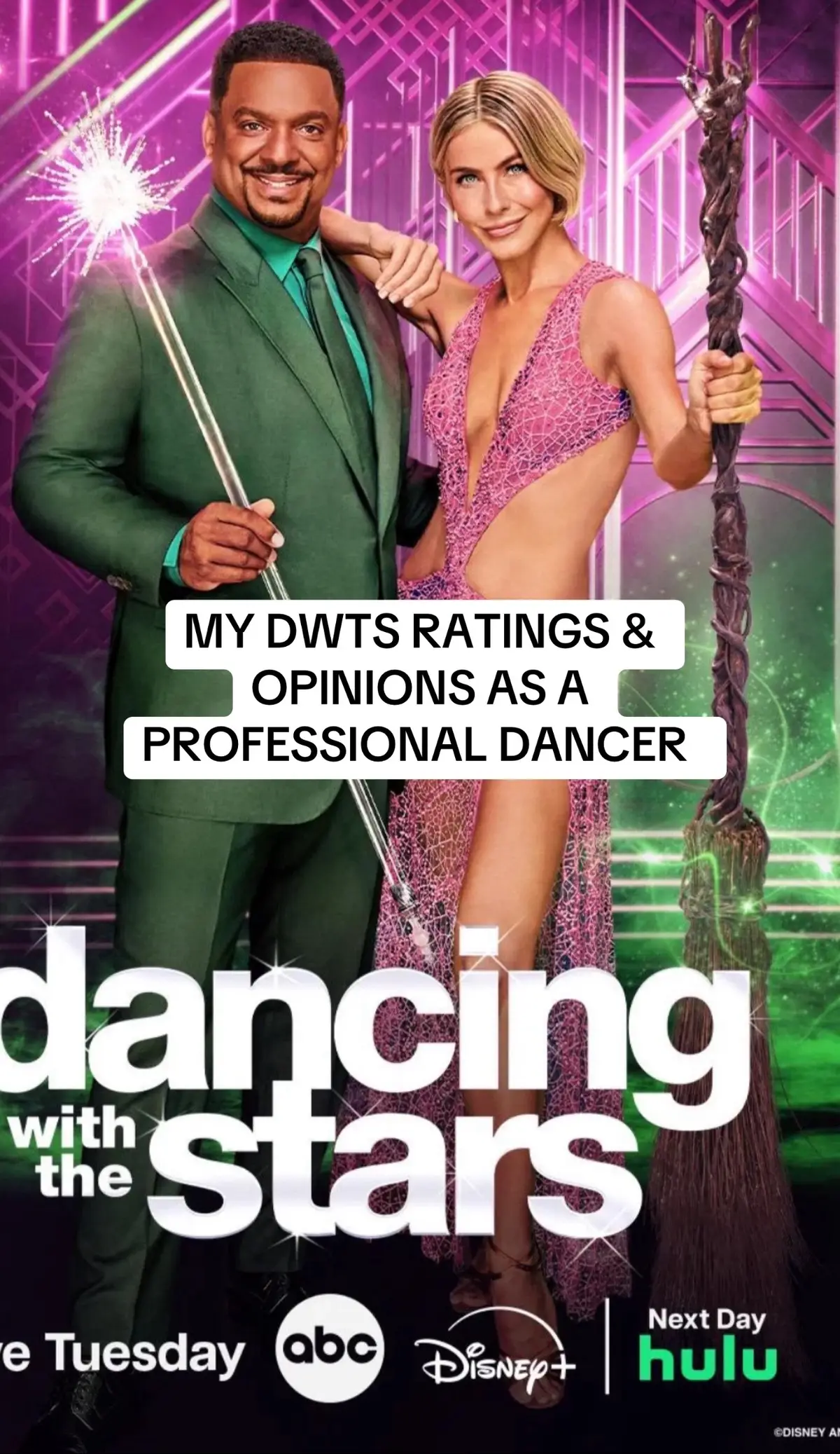 1. I can’t believe Andy is still here and 2. Don’t yall think the judges completely over scored the entire night?? Were they trying to keep it cute for wicked lol #dwts#dancingwiththestars 