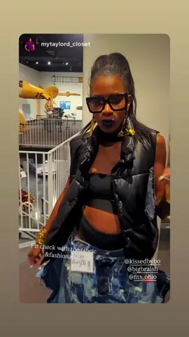 ✨ Fit check from this past Saturday’s Fashion, Interior & Textile Showcase in Cleveland, OH 💃🏽 This is what I wore to the event — you vibin’ with it or nah? 👀🔥 #FitCheck #ClevelandFashion #OOTD #StyleVibes #FashionShow