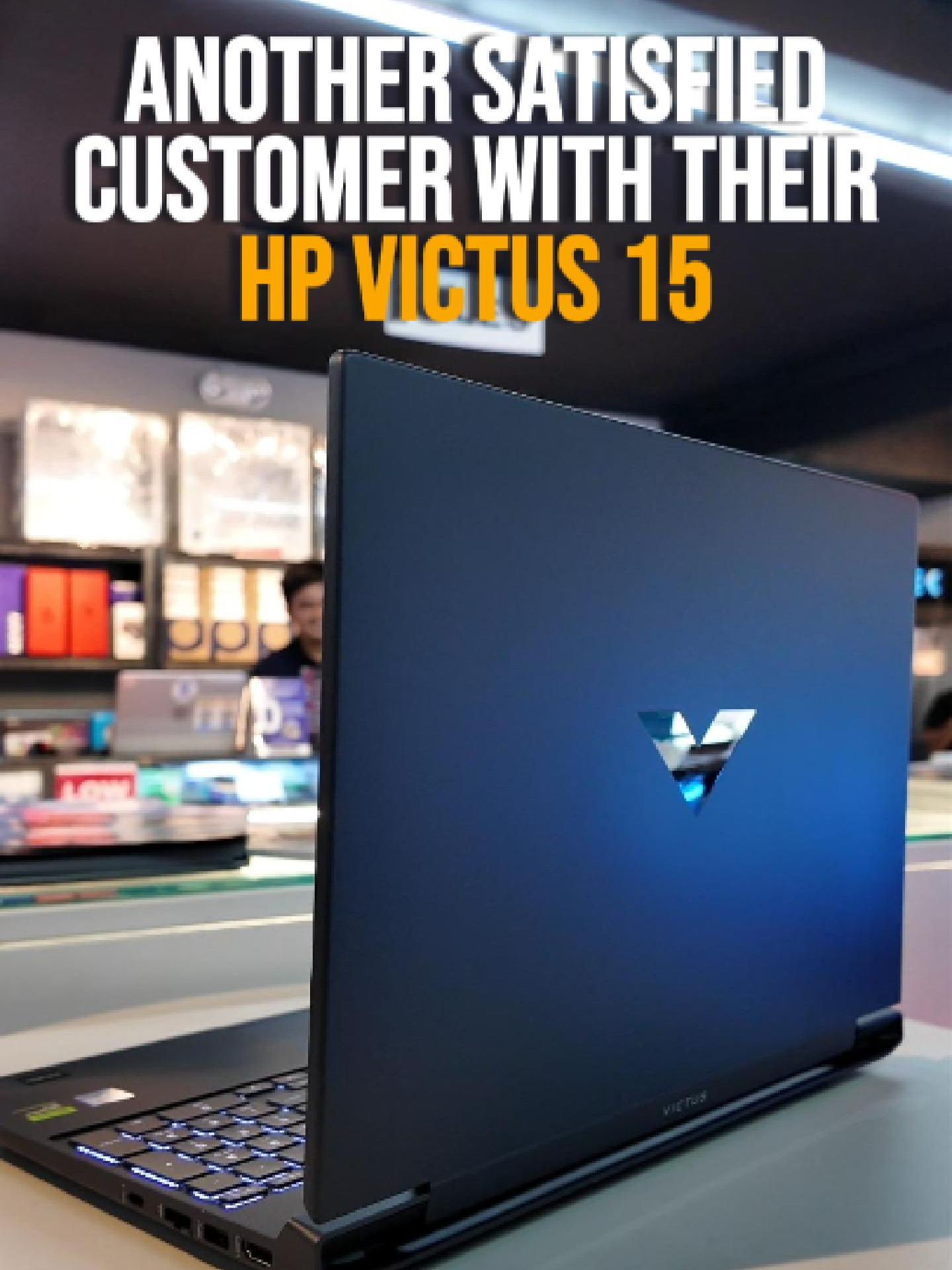 Upclose: The HP Victus 15 FA2728TX 😱 -- Baka eto na ang next laptop mo!  #Makotek #makotekcomputers#hpvictus #HP