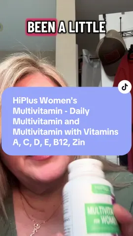 HiPlus Women's Multivitamin - Daily Multivitamin and Multivitamin with Vitamins A, C, D, E, B12, Zine and More - Vitamins for Energy, Focus and Women's Health - 90 Capsules #hiplus #hiplussupplement #hipluswomensmultivitamins #womensmultivitamin #multivitamin 