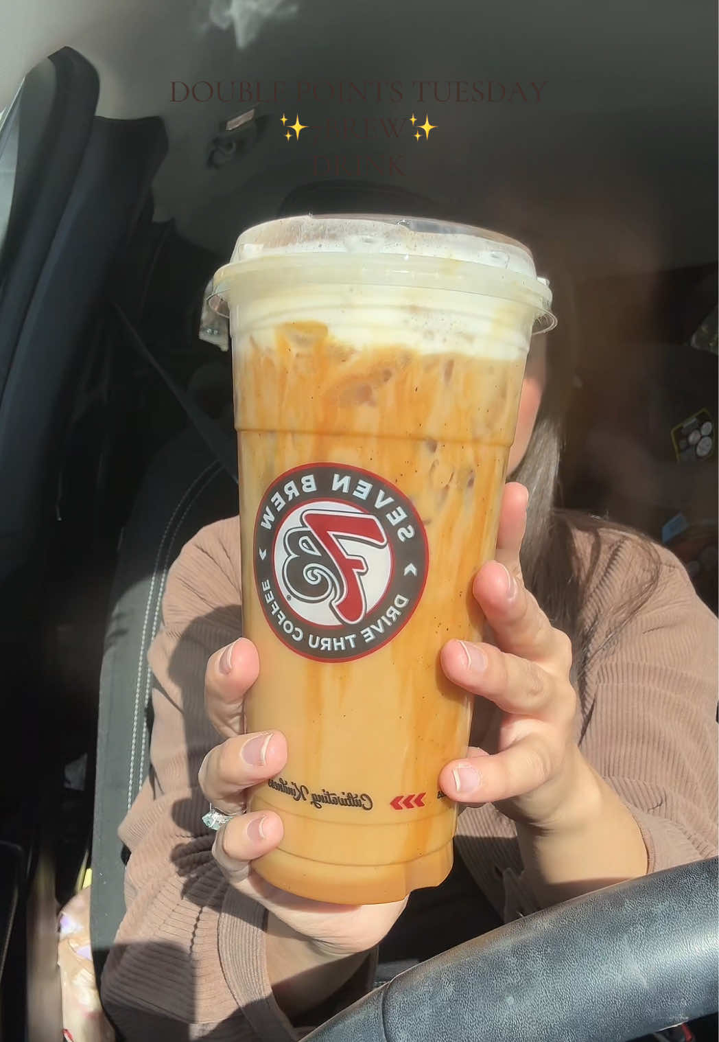 ONE OF MY FAVVVV FALL BEVS! @7brewcoffee #7brew #7brewcoffee #7brewenergy #sevenbrew #pumpkin 