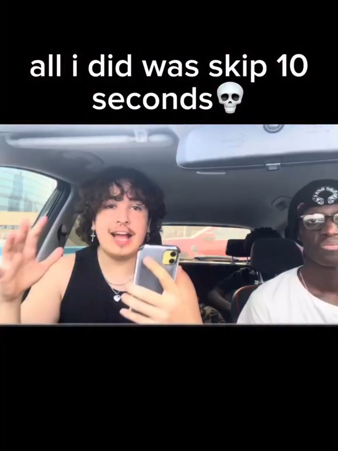 ALL I DID WAS SKIP 10 SECONDS #foryoupage
