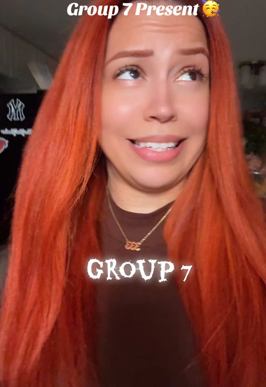 Group 7 stand up! #group7 @Sophia James blow her up guys!!! 