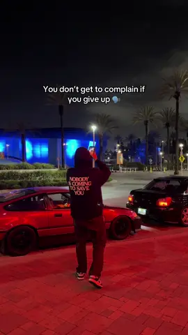 Nobody is coming to save you 