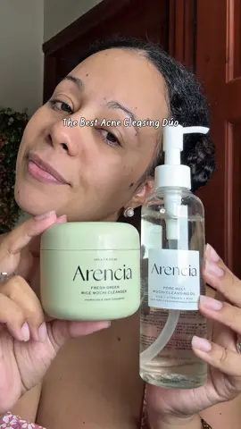 ✨Limpieza profunda sin irritación con el Arencia Fresh Green Mochi Cleanser & Pore Melting Mochi Cleansing Oil (Acne-Safe Cleansing Duo) 🌿 Mira cómo elimino el exceso de grasa y suciedad en segundos — piel fresca, limpia y sin brillos 🫧 #MochiGlowUp #Arencia #acnecleanser @Arencia 