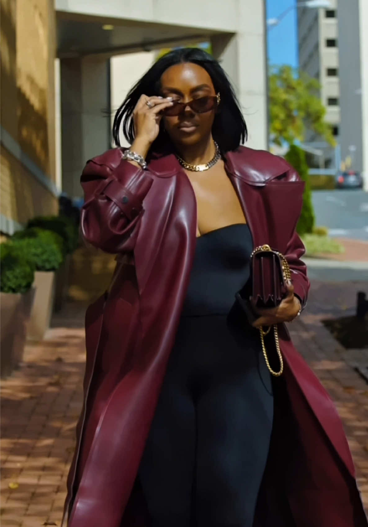 The coat is my alter ego @Naked Wardrobe 🤌🏾🤌🏾