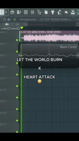 LET THE WORLD BURN x Heart Attack 😳 #lettheworldburn #heartattack #chrisgrey #demilovato 