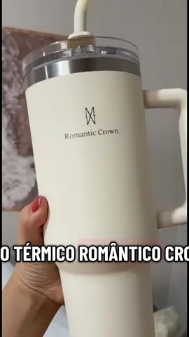 Copo térmico com capacidade de 1200 ml. Está muito barato🤌🏻🤗😉👆🏻Clique no link para garantir o seu antes de acabar ! #copotermico #romanticcrown #tiktokahop #ecommerce