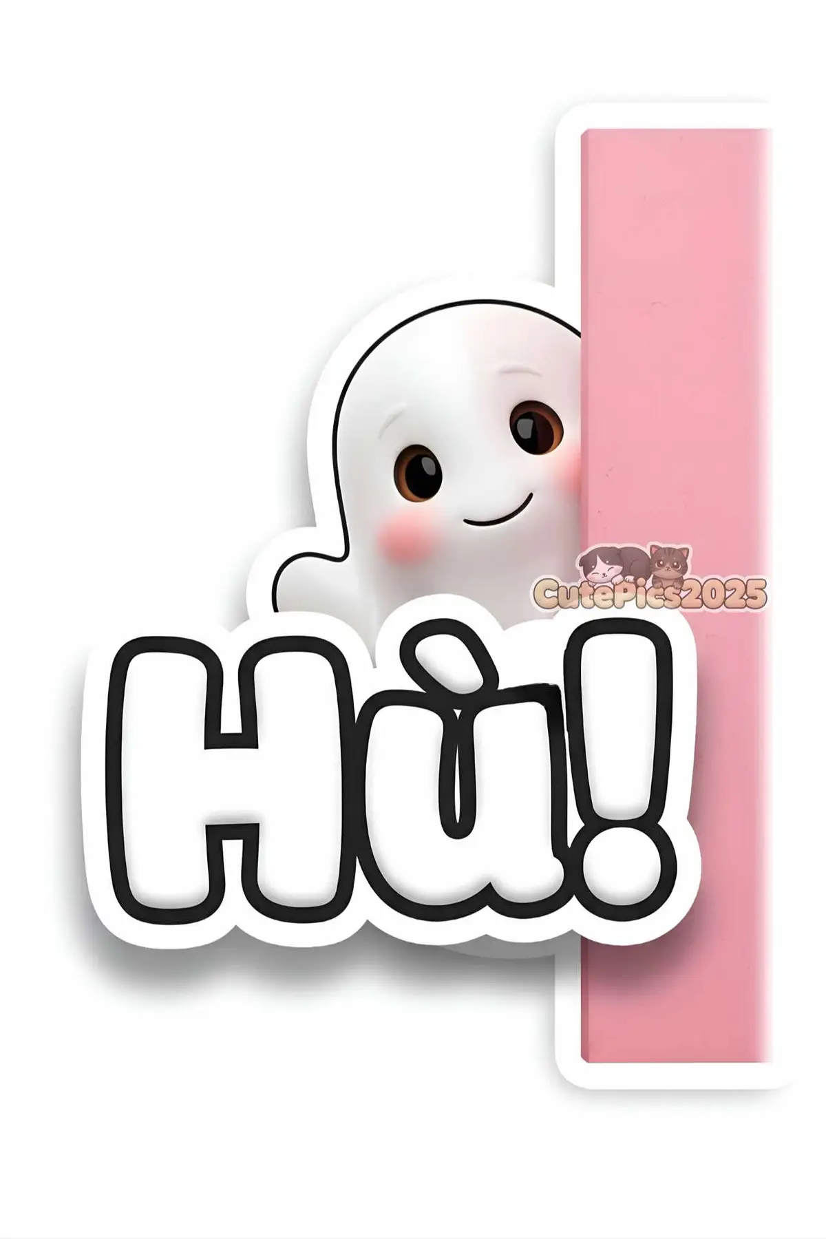 Bộ sticker bé Ma dễ thương cho Halloween này 😌 #fyp #xuhuong #chat #stickers #cutepics2025 