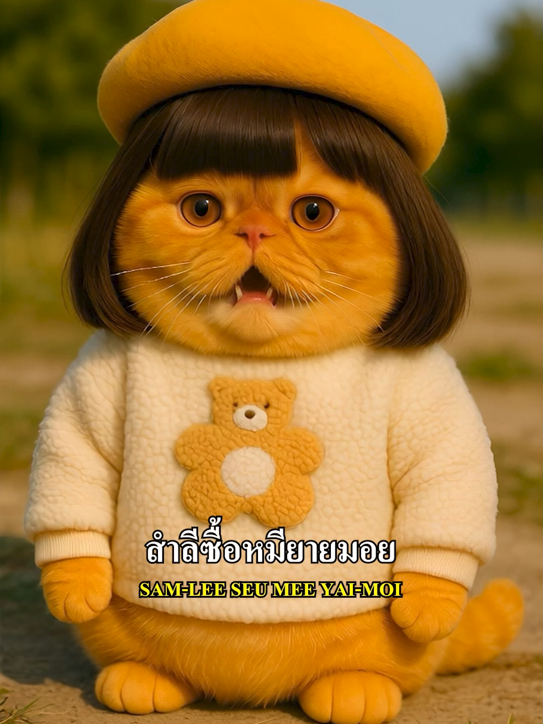 น้ำมันหอยตราหมี ไม่มีแมว #สําลีสํารวย - #Baimint |#เพลงใหม่มาแรง #รับโปรโมทเพลง  😽ส่งของขวัญได้น้า💝 🎁 Like it? Send a gift!🙏 #cutecat #funnycats #Catsoftiktok #catvideo #แมวอ้วน #แมวส้ม #trending #เทรนด์วันนี้tiktok #aigenerated #chatgpt #Klingai #trend #fatcat.ai.th #Cat