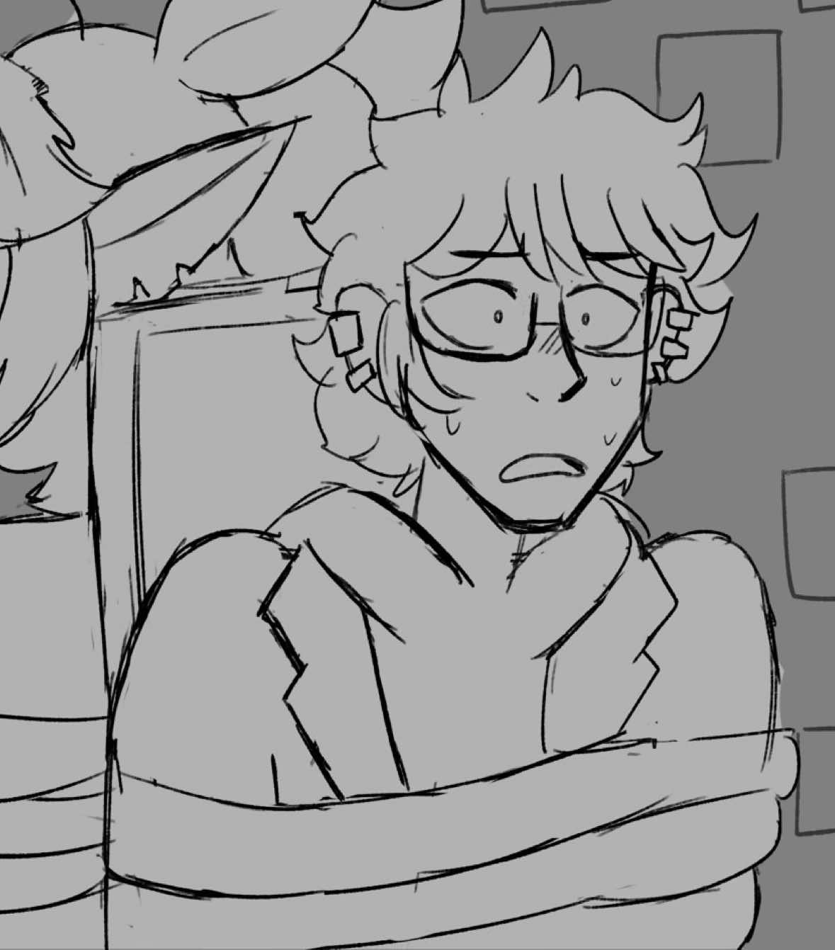 [OC]  This audio is frying me I had to hurry up and make it before I got bored lmao #fyp #art #originalcharacter #fyppppppppppppppppppppppp #funny 