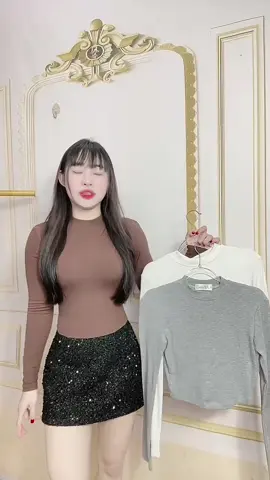 Áo crotop dài tay PQ Store ❤️ #xuhuong #xuhuongtiktok #aocrotop #aocrotopdep #aothun 