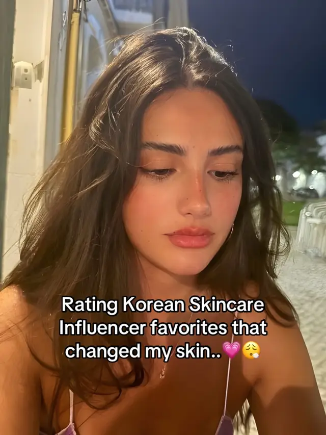 Rating skincare influencers favs that changed my skin 🤗💕 #koreanskincare #kbeauty #kskincare #rating #skincare 