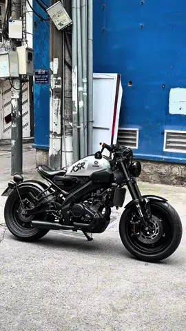 Full Option xsr155 Bobber. #xsr155 #yamahaxsr155 #bobber 