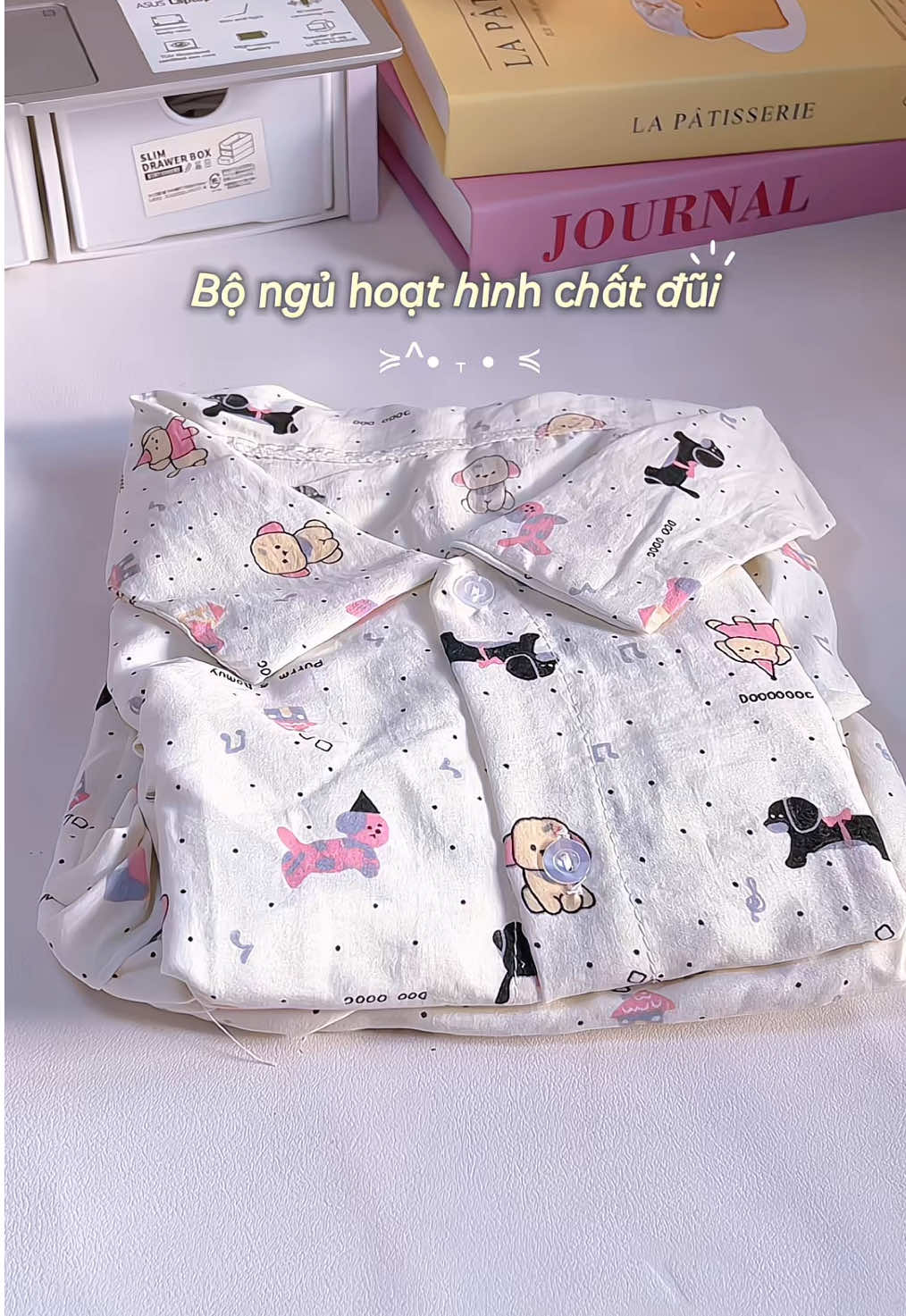 Bộ ngủ quá cưngg luôn mấy mom oie, đũi mặc mát mẻ lắm nè #bongu #bộngủ #bomacnha #bongucute #bongudethuong 
