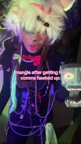 YEO IM CRINE #mangle #fivenightsatfreddys #fnaf2 #cosplay #foryoupage 