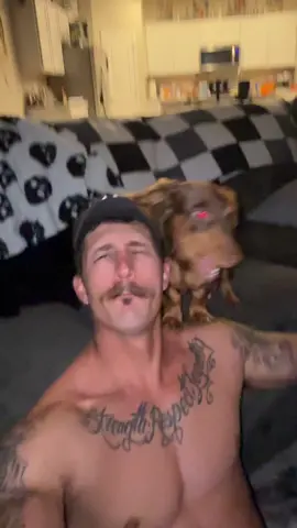 Havin a convo with my pup