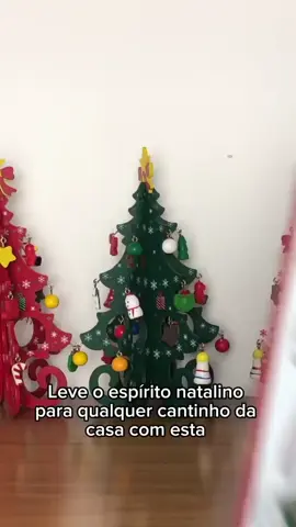 Árvore De Natal Mini Em Madeira Enfeite Natalino Mesa 3d Com 24 Peças. R$ 59,90 com cupom   ID: BVP-TKW-UGE #decoracaobarata #natal #achadosshopee 