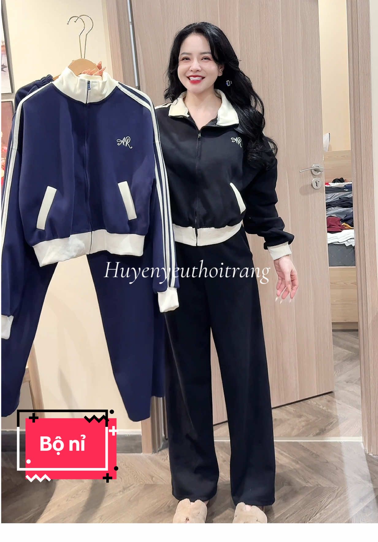 Bộ nỉ xinh #xuhuong #boni 