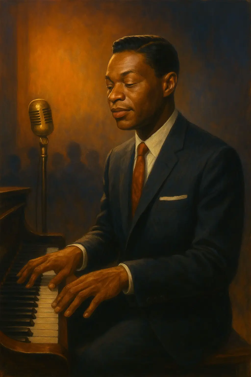 Nat King Cole was born Nathaniel Adams Coles in Montgomery, Alabama, in 1919. His voice was not trained by tutors or schools but by struggle. Raised in the church, the son of a Baptist preacher and a domestic worker, he learned early that music could lift people higher than words ever could. When his family moved to Chicago during the Great Migration, he discovered the world of jazz and piano, where the rhythms of gospel met the rebellion of blues. By sixteen, he was leading his own band. What began as a boy’s fascination with melody became the sound that would define a century. In the 1940s, America’s airwaves belonged to Cole. His smooth, velvet voice could turn even heartbreak into elegance. Songs like Unforgettable, Mona Lisa, and The Christmas Song became anthems of comfort in a world recovering from war. Yet behind every note was a quiet defiance. He sang to a nation that adored his music but rejected his humanity. He was celebrated on stage and refused service in restaurants. When he bought a home in Los Angeles, white residents tried to drive him out. He refused. “I’m not angry,” he said, “I’m just not running.” In 1956, he became the first Black man to host a national television show, The Nat King Cole Show. It should have been a triumph, a moment of progress for a country still divided by colour. But corporate sponsors pulled their funding, afraid of offending white audiences. The show ended after a single year. Cole never raged publicly, but he understood the truth. “Madison Avenue is afraid of the dark,” he said. Still, he carried himself with grace sharper than anger, turning dignity into his form of protest. Even as racism shadowed his success, Cole became one of the most recognised men in the world. He performed for presidents, royalty, and ordinary people alike. His music crossed borders that laws could not. He toured internationally, representing the best of Black excellence at a time when America still struggled to recognise its own. His voice  rich, patient, and endlessly warm  became a form of diplomacy, bridging divides through melody. But fame did not shield him from harm. In 1956, during a concert in Birmingham, Alabama, he was physically attacked by white supremacists who stormed the stage. He was shaken but returned to perform the following night. To him, music was a promise he would not break. “I can’t understand it,” he told reporters later. “I just came to sing.” That quiet resolve became his signature — resistance not through confrontation, but endurance. In 1964, at the height of his fame, Cole was diagnosed with lung cancer. Even during treatment, he continued to record, determined to leave his music complete. His final album, L-O-V-E, recorded with fragile lungs and unwavering spirit, was released the same year he died. It was both farewell and affirmation — a reminder that love, like music, endures beyond its maker. When he passed away in 1965 at the age of forty-five, the world mourned not only a singer but a symbol. He had changed what it meant to be both artist and American. He proved that refinement could be powerful, that beauty could challenge hatred, and that representation itself could reshape the world’s imagination. Nat King Cole did not march or shout or demand. He sang. And in doing so, he reminded the world that art could be both refuge and rebellion, that grace is not submission, and that in the face of cruelty, elegance is its own kind of victory. #NatKingCole #BlackHistoryMonth #HistoryTok #jazz  #LearnOnTikTok