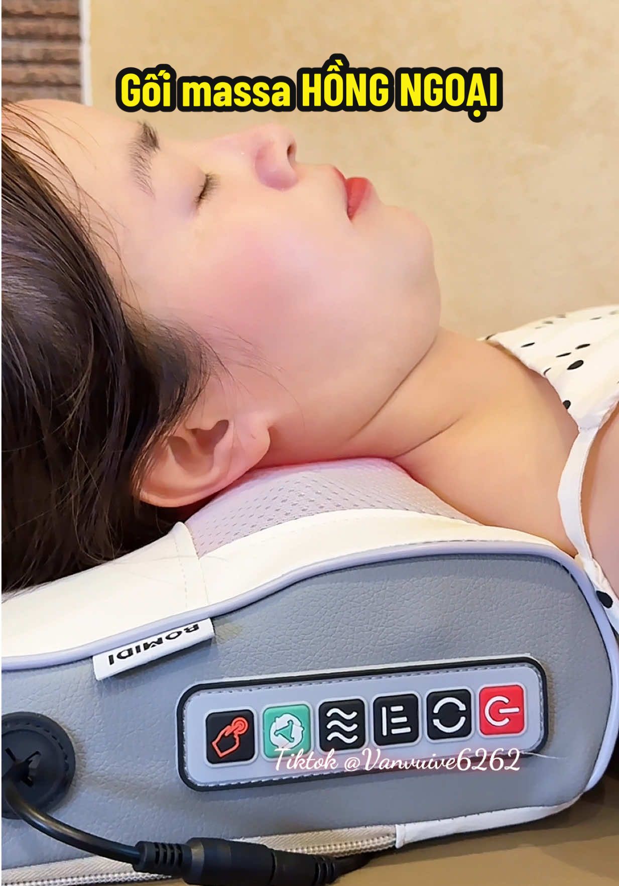 Trả lời @Hải Huyền1008 gối massa 20 bi hồng ngoại #gốimassage #goimassage #bomidi #goimassagedachucnang #vanvuive6262  @Vân Vui Vẻ 6262 
