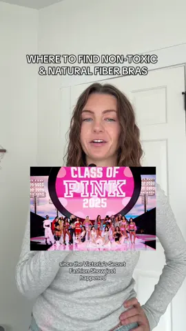 The problem isn’t just Victoria’s Secret, there are SO many brands out there that are just selling fancy plastic that could be harming our health. Your best option is always going to be natural fibers 🤞🏼 @Organic Basics  @Net Positive  @MATEthelabel  @Subset  #nontoxic #nontoxicliving #naturalfibers #naturalfiberclothing #nontoxicswaps 