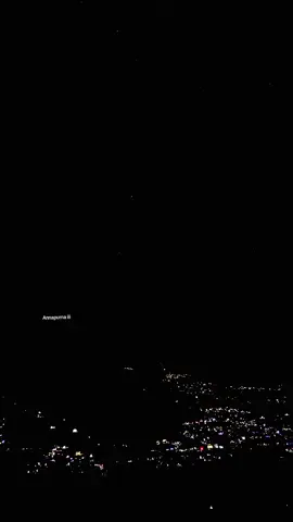 A Celestial Crown over Annapurna.. #Pokhara #astrophotography #fyp #photography 