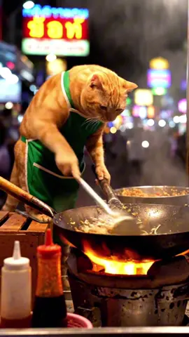 ผัดไทยได้แล้ววว #แมวส้ม #ทาสแมว #แมว #ฮาๆ 