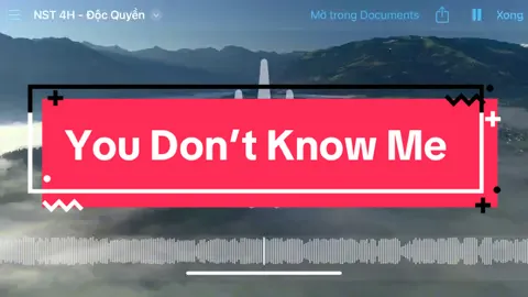 You Don’t Know Me #youdontknowme #nhachay #nhachaymoingay #vinahouse 
