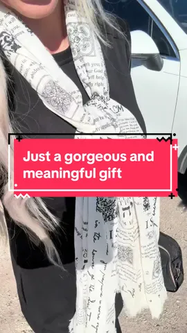 The Protection Prayer Scarf is more than something you wear — it’s something you carry in faith. Each one is covered in powerful verses of strength, safety, and divine covering — a reminder that you are never without God’s protection. Soft, elegant, and full of meaning, it’s the perfect gift for anyone who needs peace, comfort, and a visible reminder of His promises. 🤍 #scripturescarf #prayerscarf #giftsforher #christiangifts #tiktokshopblackfriday @PrayerScarves 