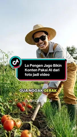 Lo pengen juga Jago Bikin Konten Pakai AI, dari sebuah foto jadi video keren kayak gini, cukup modal hp dan AI doang #ai #veo3 #belajarai #Kontenai #cuanburuhai 
