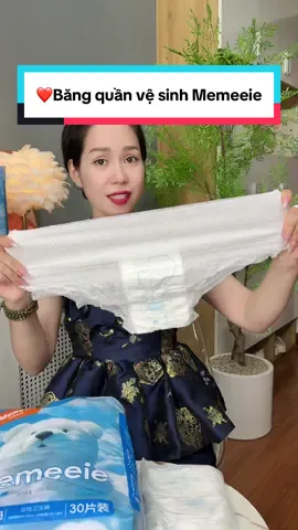 ❤️Băng quần vệ sinh Memeeie tiện lợi các chị nha #cindythuytichcuc #bangvesinh #quanbangvesinh #bangvesinhdangquan #bangvesinhsausinh   