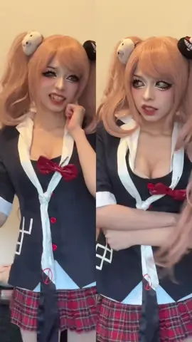 This TikTok new update 🙏🏻💕 #cosplay #danganronpacosplay #danganrompa #junkoenoshima #junkoenoshimacosplay 