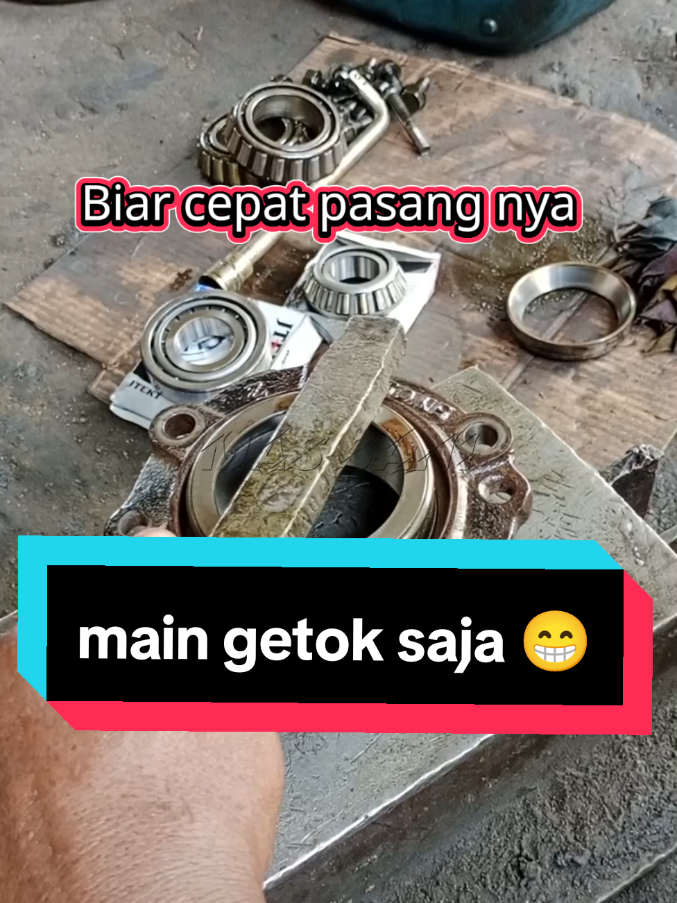 cara pasang kones bearing pinion gardan canter  #cara #pasang #bearing #gardan #canter 