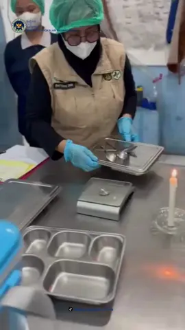 Telah dilakukan usap alat dan pengambilan sempel makanan✨ @badangizinasional.ri #bgn #sppg #mbg #dinkes #fy 