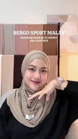 Alarm besokkk buat yang hobi olahraga cuss😍 #bergo #bergosport #fyp 