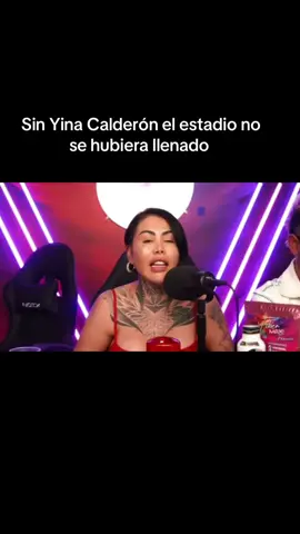 Sin Yina Calderón el estadio no se hubiera llenado. #yinacalderonoficial #westcol #streamfighters 