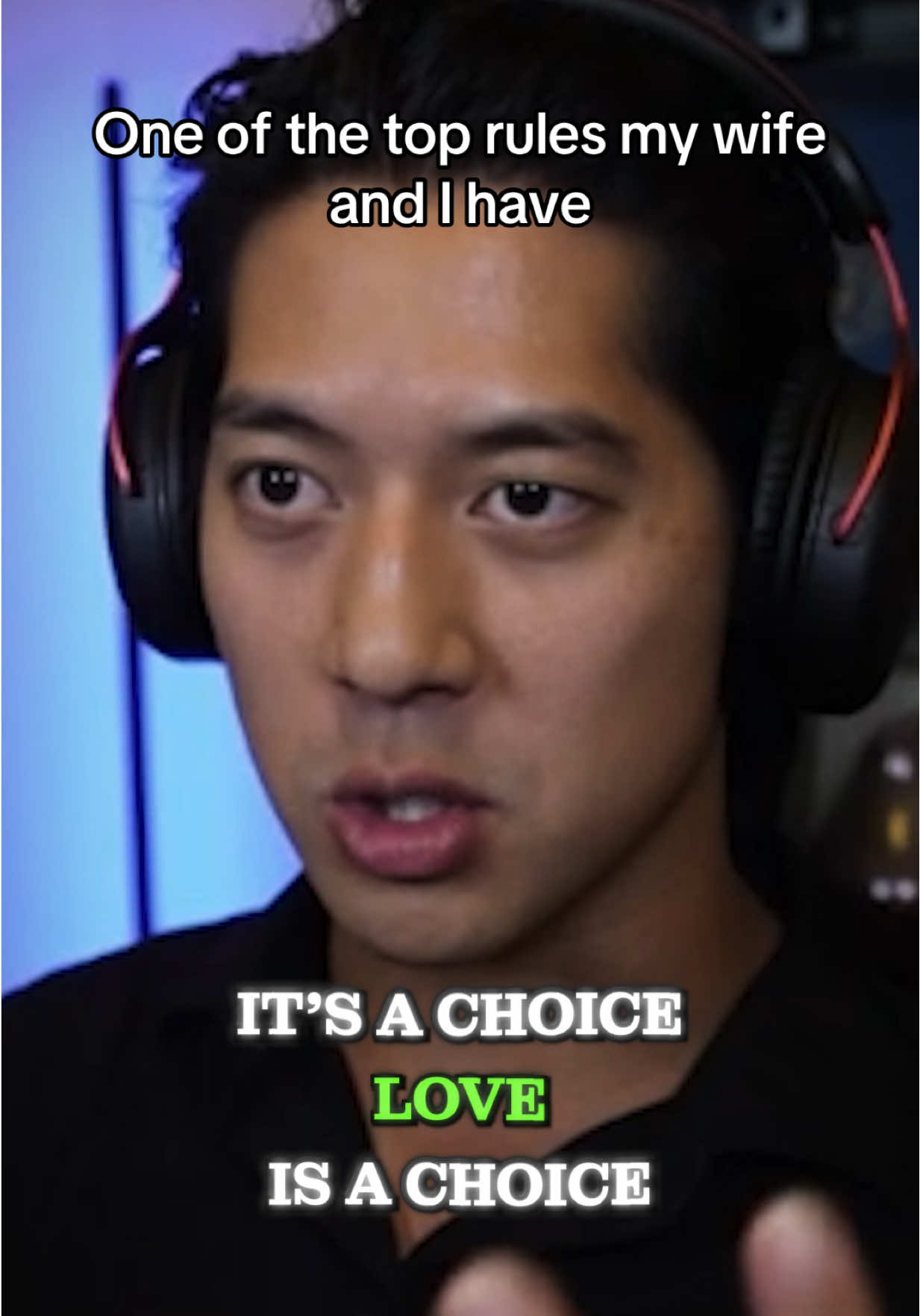 Love is a choice. Remember to always choose love and peace. Sometimes war 🤣 #Love #rules #Relationship #advice