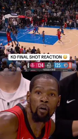 KD was locked in for final shot 😳😭 #NBA #kd #rockets #kevindurant 