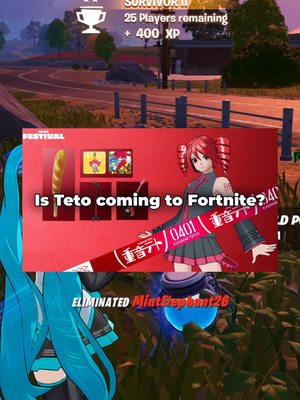 Use Code: Seino in the FN item shop #epicpartner  #fortnite #hatsunemiku #フォートナイト #初音ミク 