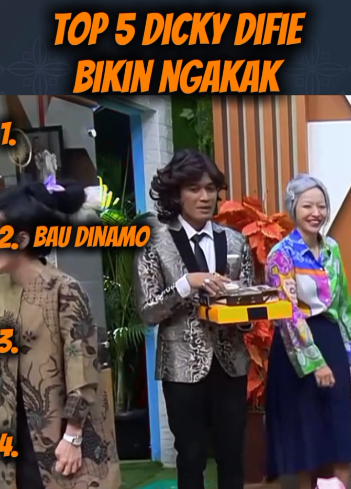 top 5 dicky difie bikin ngakak#bercandatapisantai #top5 