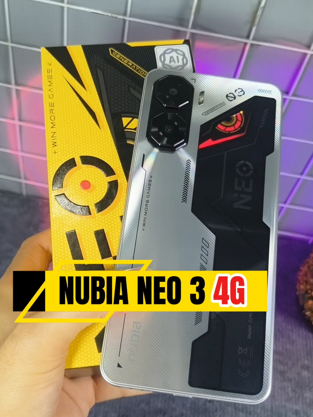 tầm dưới bốn củ thì em này chơi game thì phải nói là vãii cả chưởng #dienthoai #nubia #nubianeo3 #nubianeo34g #congnghe 