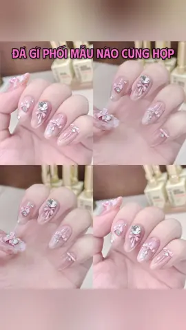 Sắm đá này thì phối mẫu nào cũng xinh 💅 #xuhuong #trending #nail #nailtutorial #nailartist 