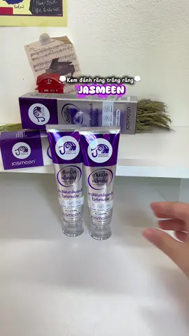 Kem đánh răng hỗ trợ trắng răng JASMEEN hương nhài #kemdanhrangjasmeen #jasmeen #kemdanhrangtrangrang #kemdanhrang 