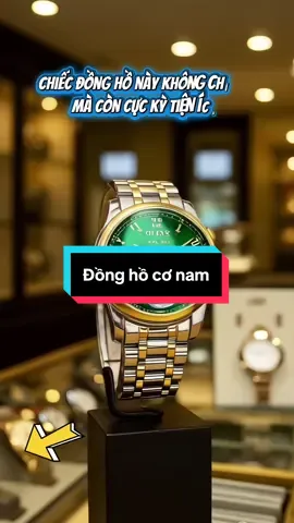 OLEVS Đồng Hồ Nam Chính_Hãng Máy Cơ Tự Động, Nhiều Màu Sang Trọng _TẶNG Dụng Cụ Tháo Bớt Dây Của Hãng Đồng hồ dạ quang 30 mét không thấm nước #dongho  #donghonam  #donghoco  #phukienthoitrang 