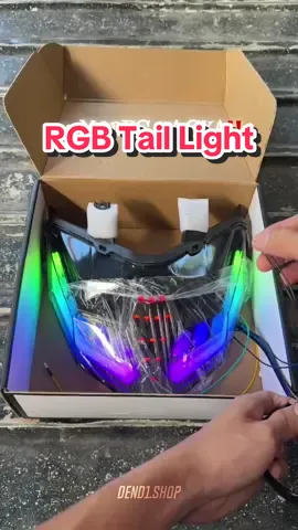Mas pinadaming version at mas pinaganda #rgbtaillight #taillight #hondaclickrgbtaillight #hondaclicktaillight #hondaclickaccessories 
